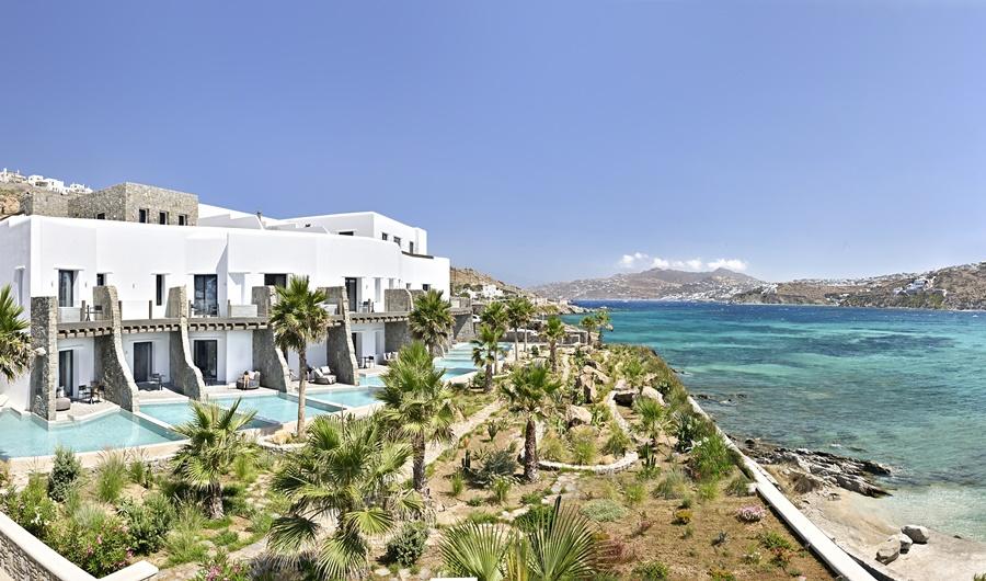 Aeonic Suites & Spa - Only Adults Ornos  Buitenkant foto