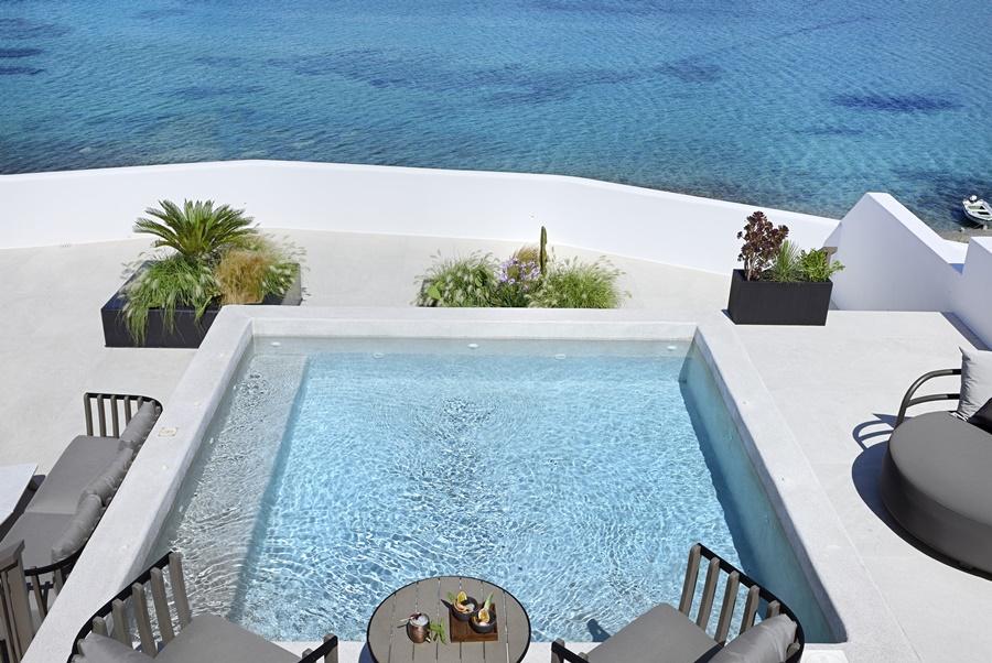 Aeonic Suites & Spa - Only Adults Ornos  Buitenkant foto