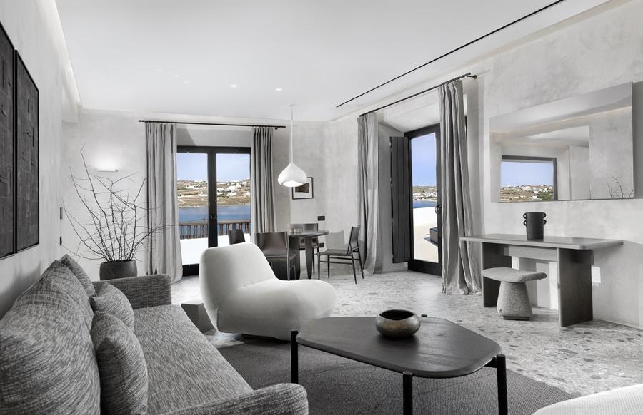 Aeonic Suites & Spa - Only Adults Ornos  Buitenkant foto