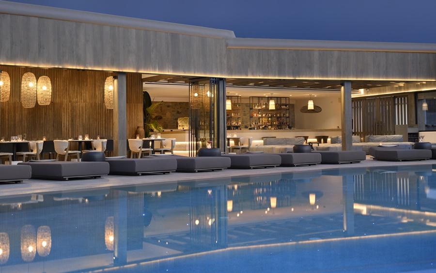 Aeonic Suites & Spa - Only Adults Ornos  Buitenkant foto
